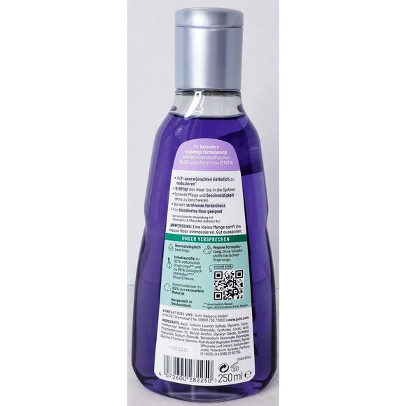 NEW GUHL Shampoo for Gray & Blonde Hair ~ 250 ml - Picture 3 of 7